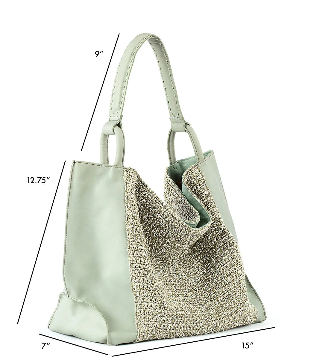 Los Feliz Extra Spacious Slouchy Large Tote Bag