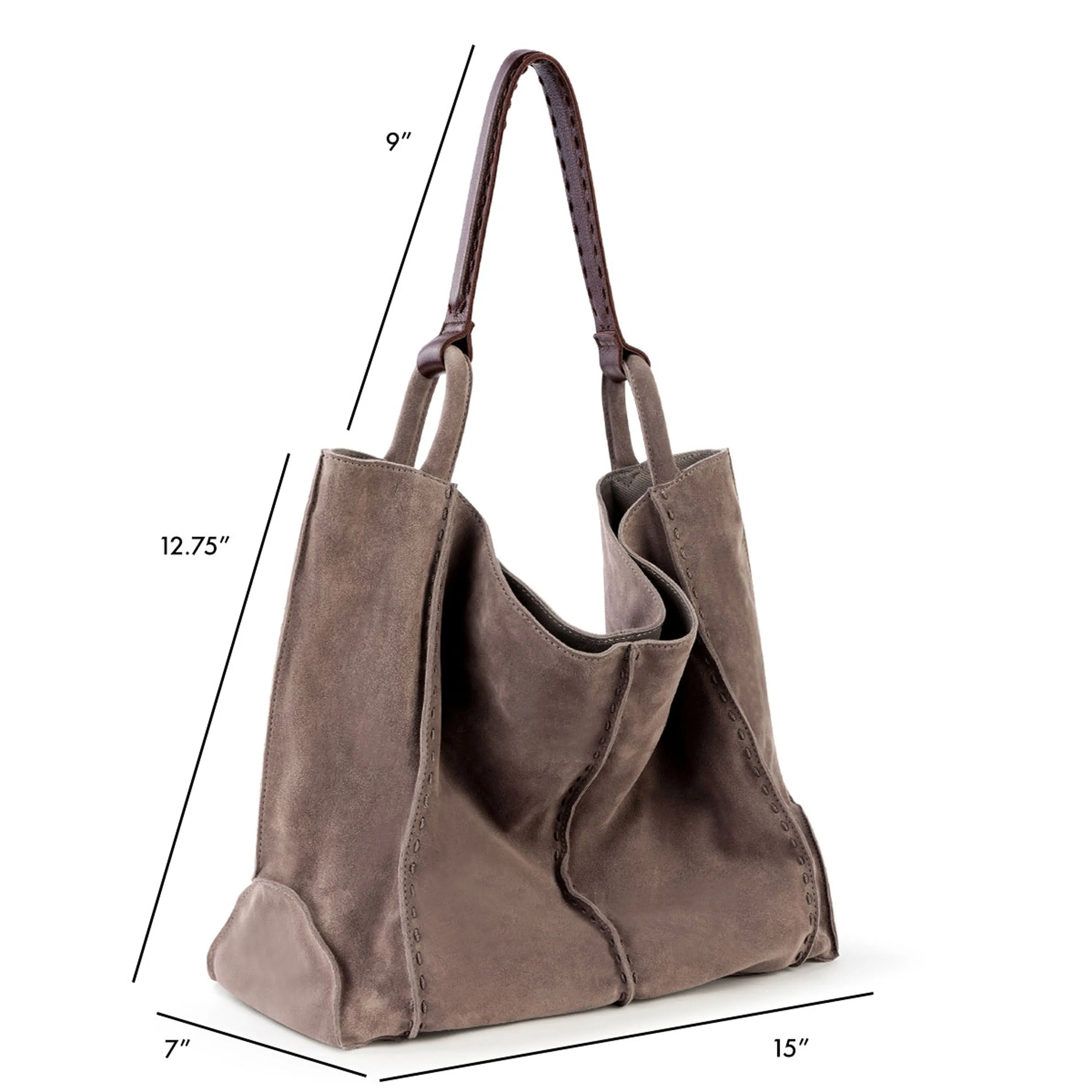 Los Feliz Extra Spacious Slouchy Large Tote Bag