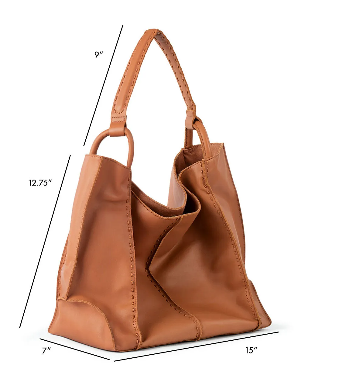 Los Feliz Extra Spacious Slouchy Large Tote Bag