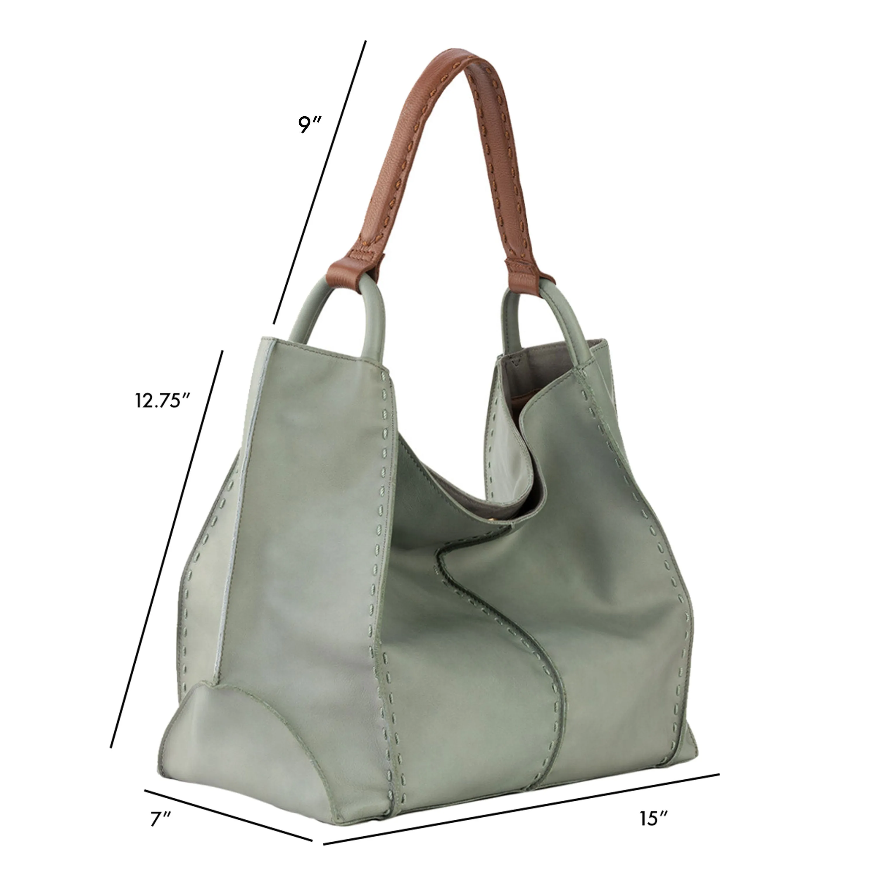 Los Feliz Extra Spacious Slouchy Large Tote Bag