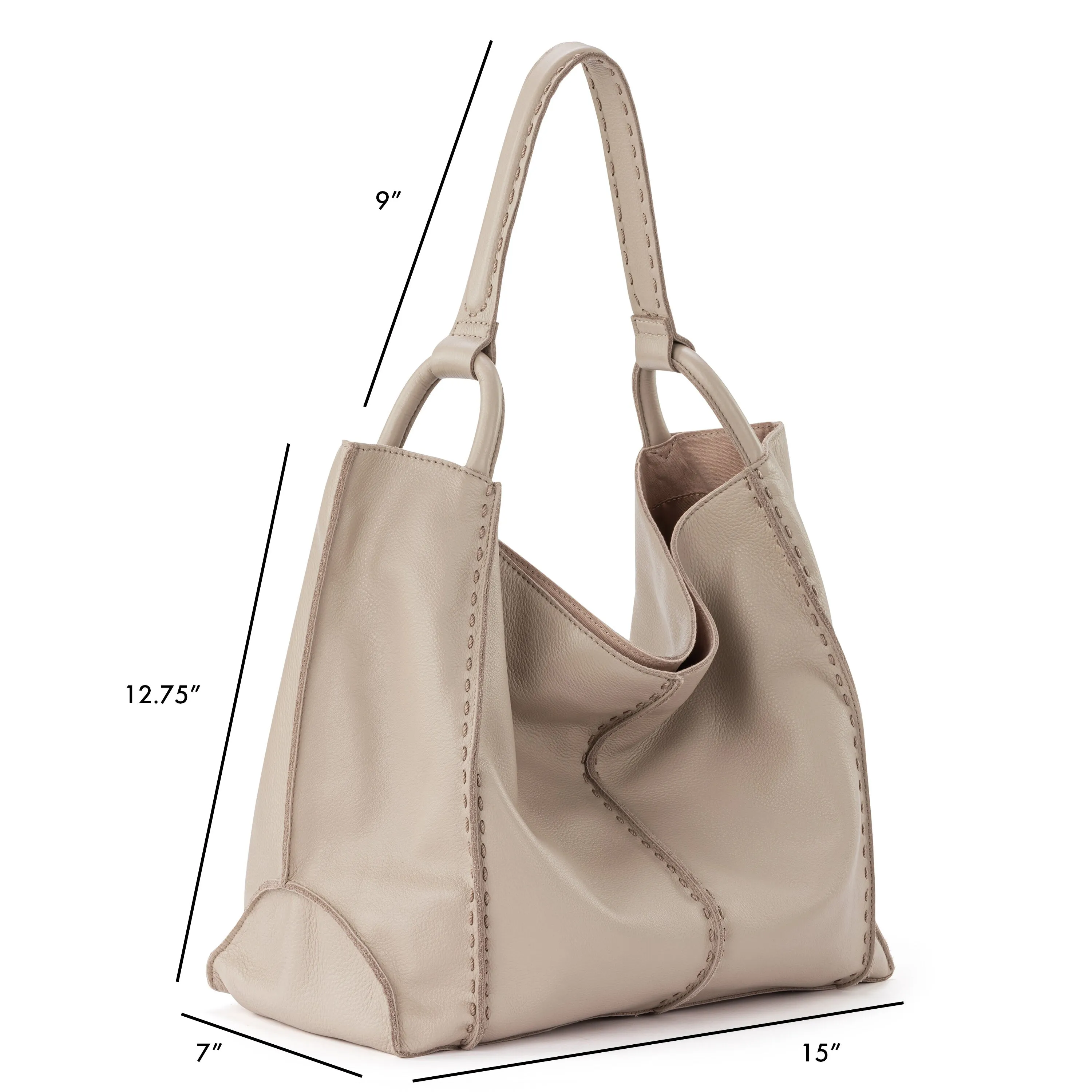 Los Feliz Extra Spacious Slouchy Large Tote Bag