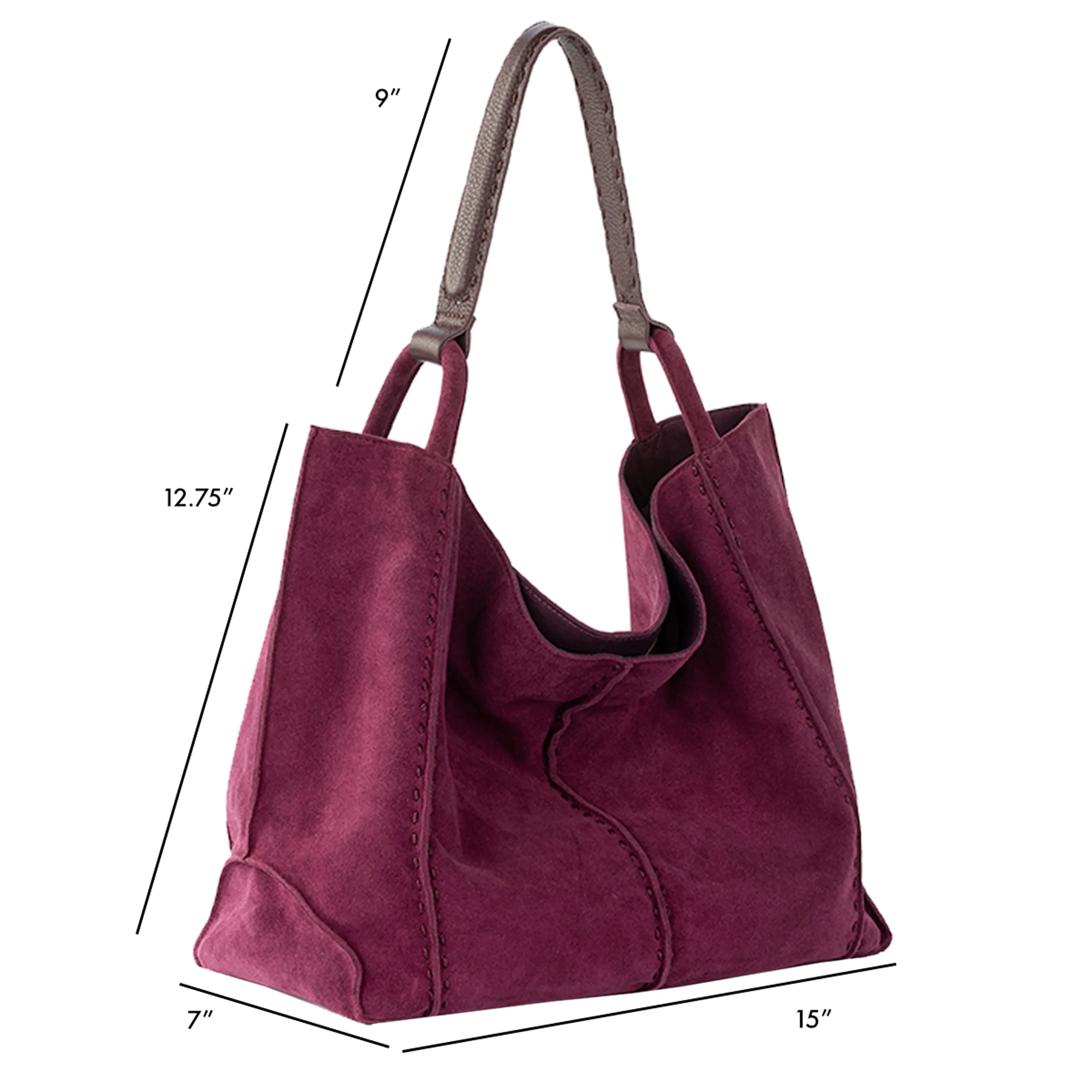 Los Feliz Extra Spacious Slouchy Large Tote Bag