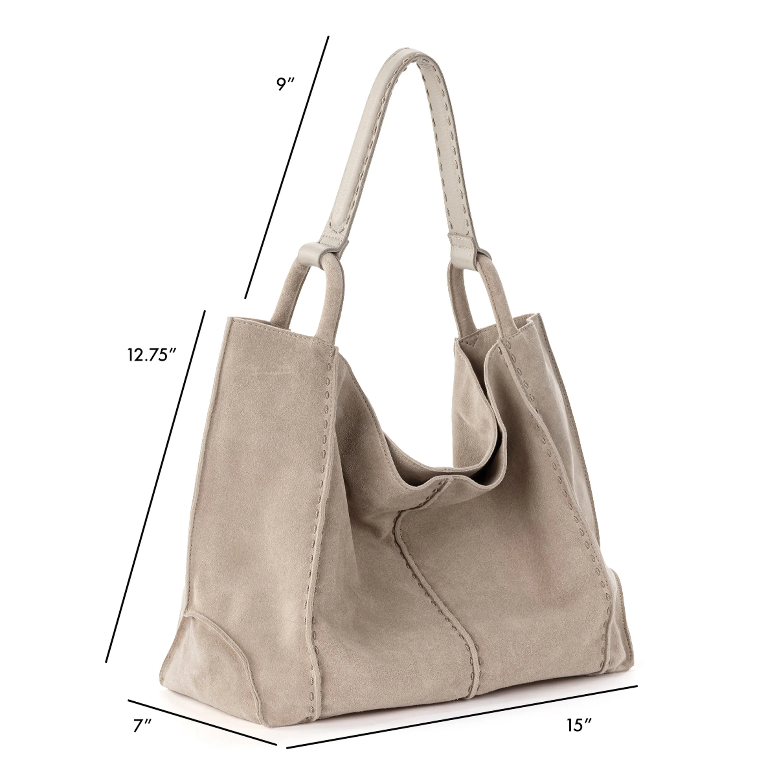 Los Feliz Extra Spacious Slouchy Large Tote Bag