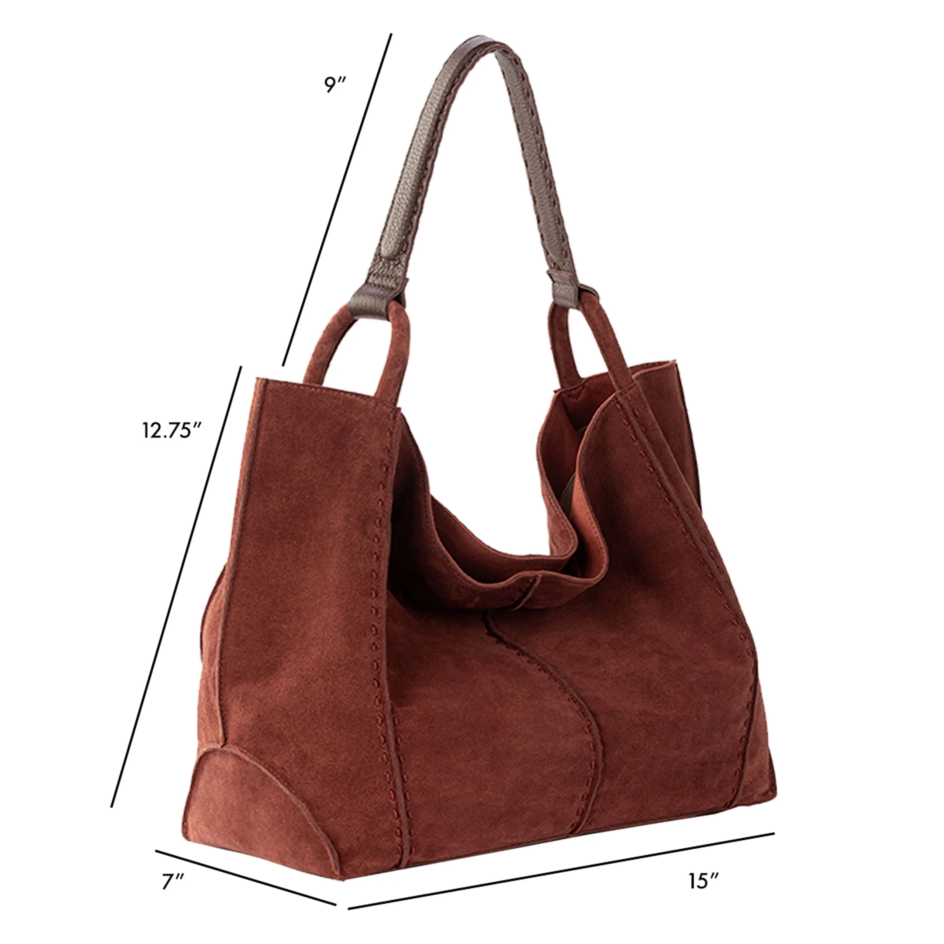 Los Feliz Extra Spacious Slouchy Large Tote Bag