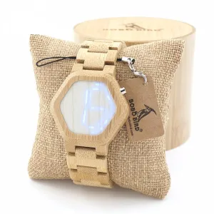 Men Unique Bamboo Wooden Watch