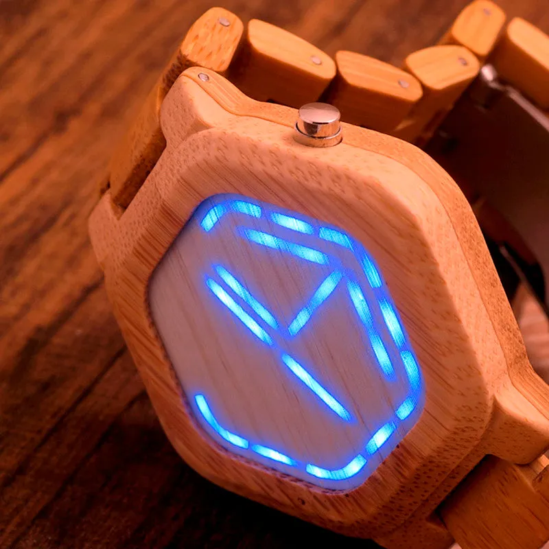 Men Unique Bamboo Wooden Watch