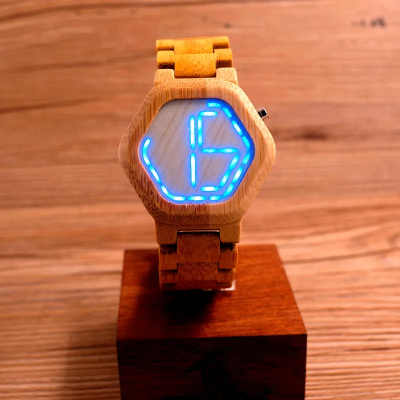 Men Unique Bamboo Wooden Watch