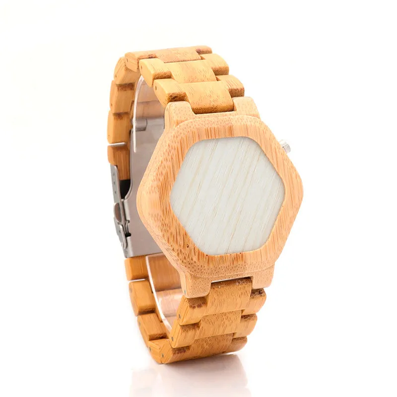 Men Unique Bamboo Wooden Watch