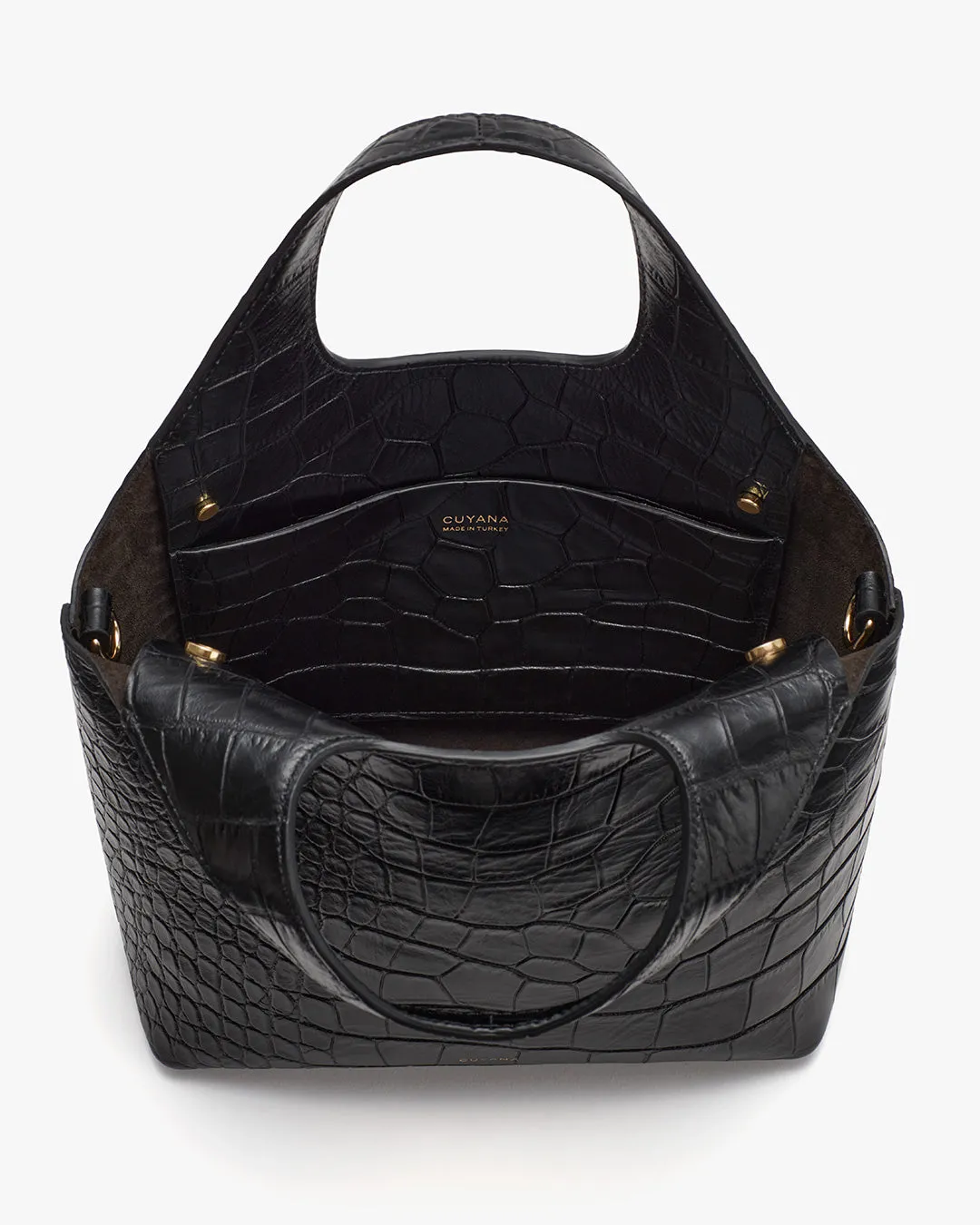 Mini System Tote (Croco)