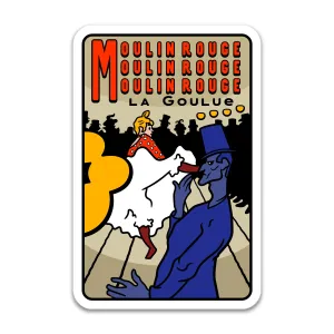 Moulin Rouge: La Goulue - Sticker