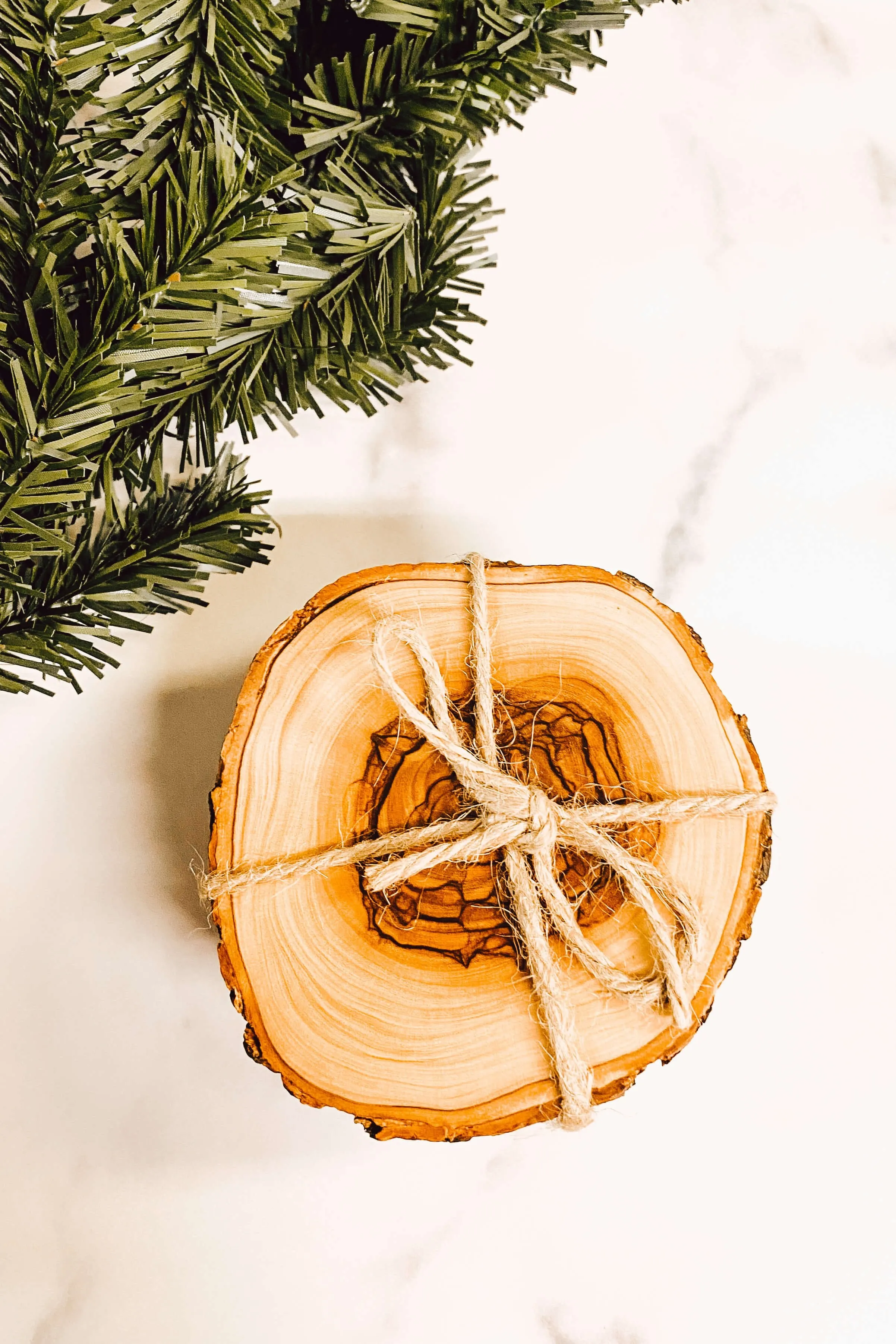 Natural Bark Edge Coasters