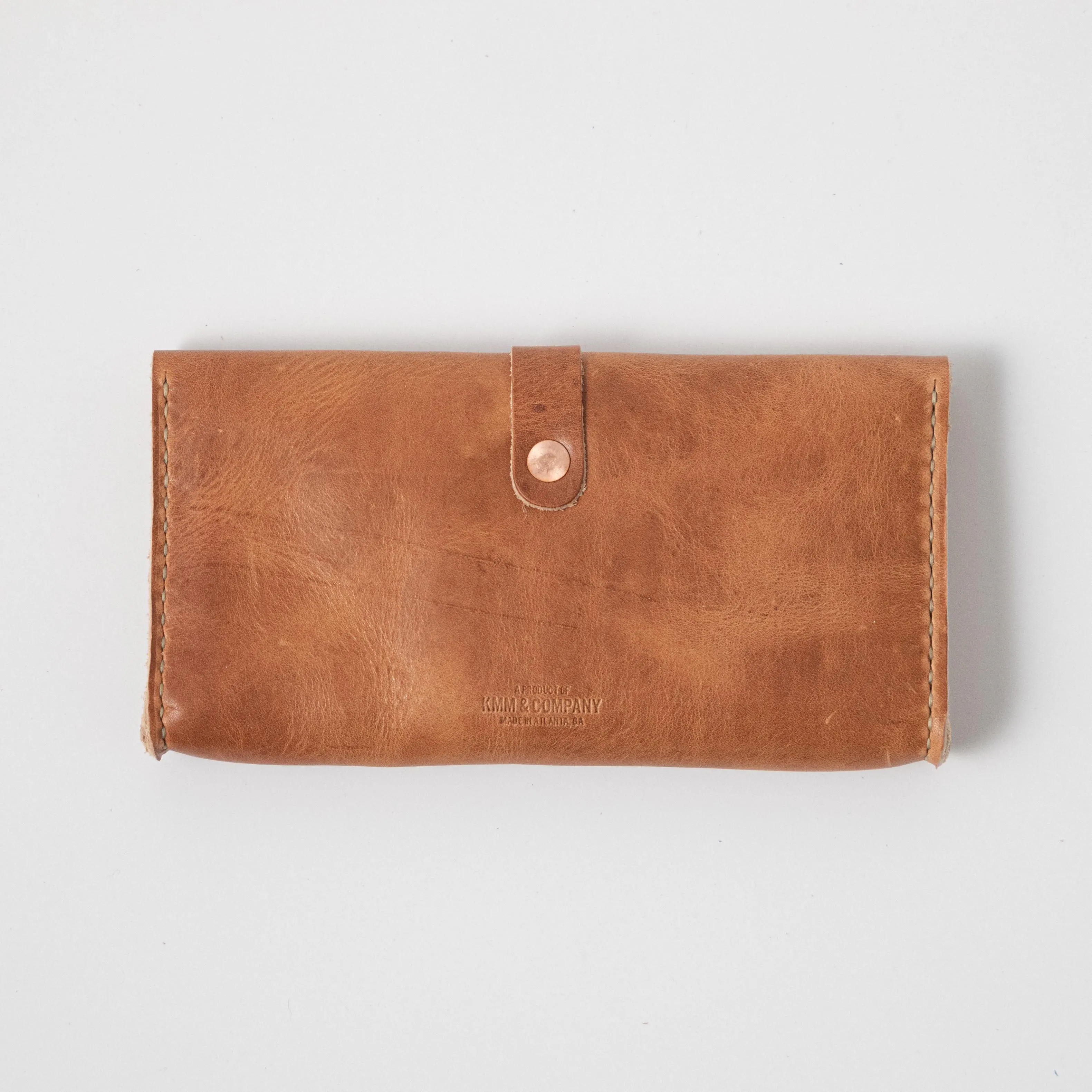 Natural Derby Clutch Wallet