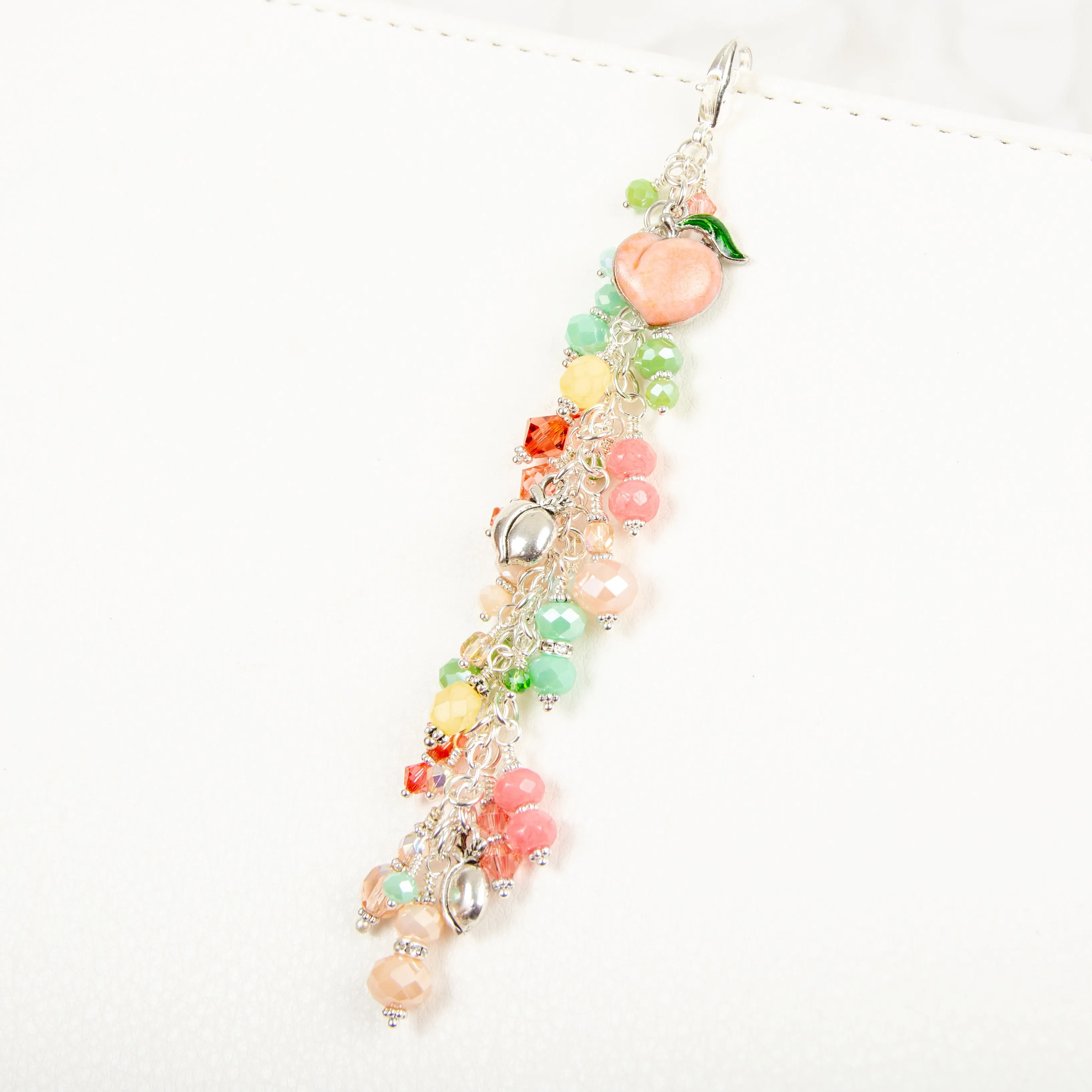 Peach Dangle Planner Charm