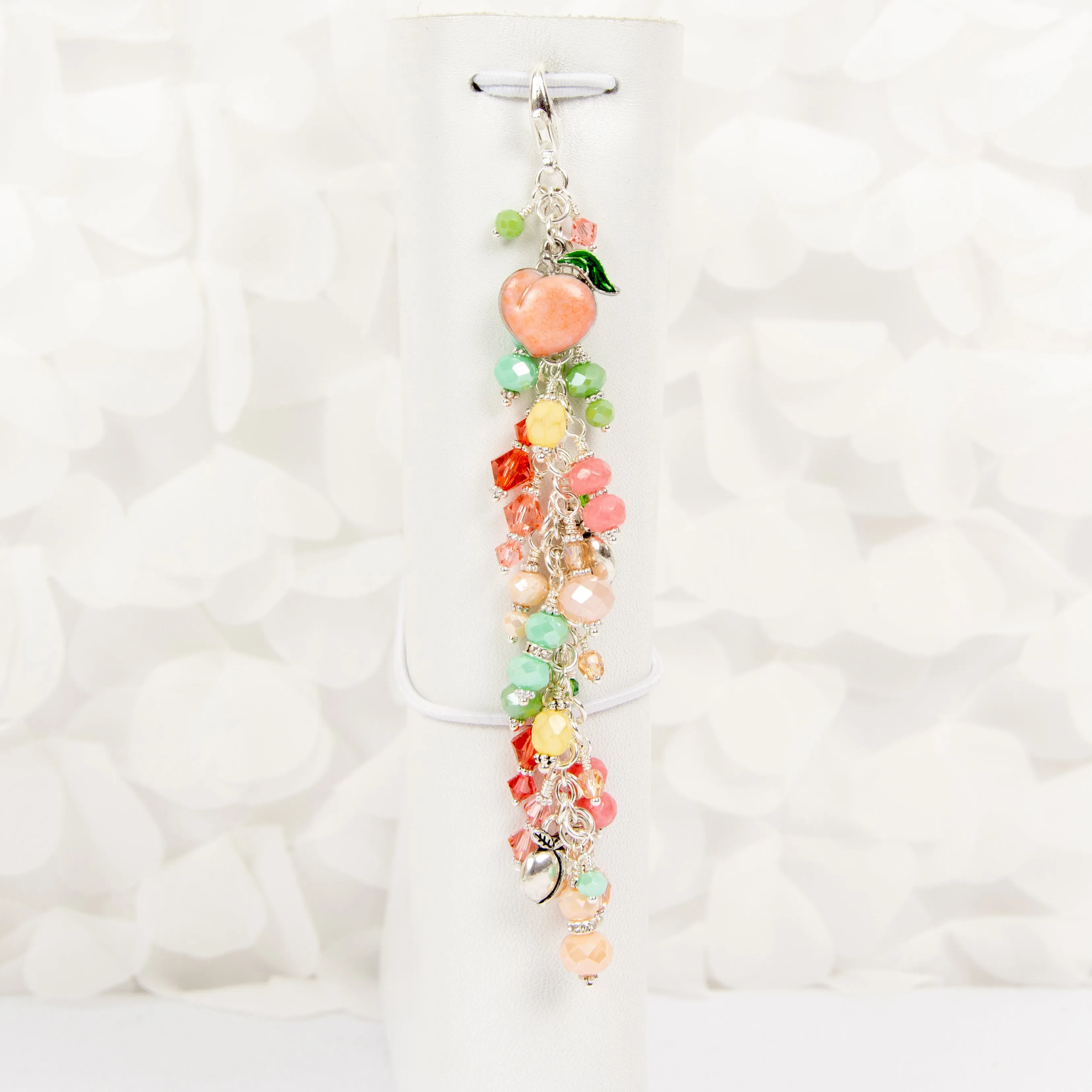 Peach Dangle Planner Charm