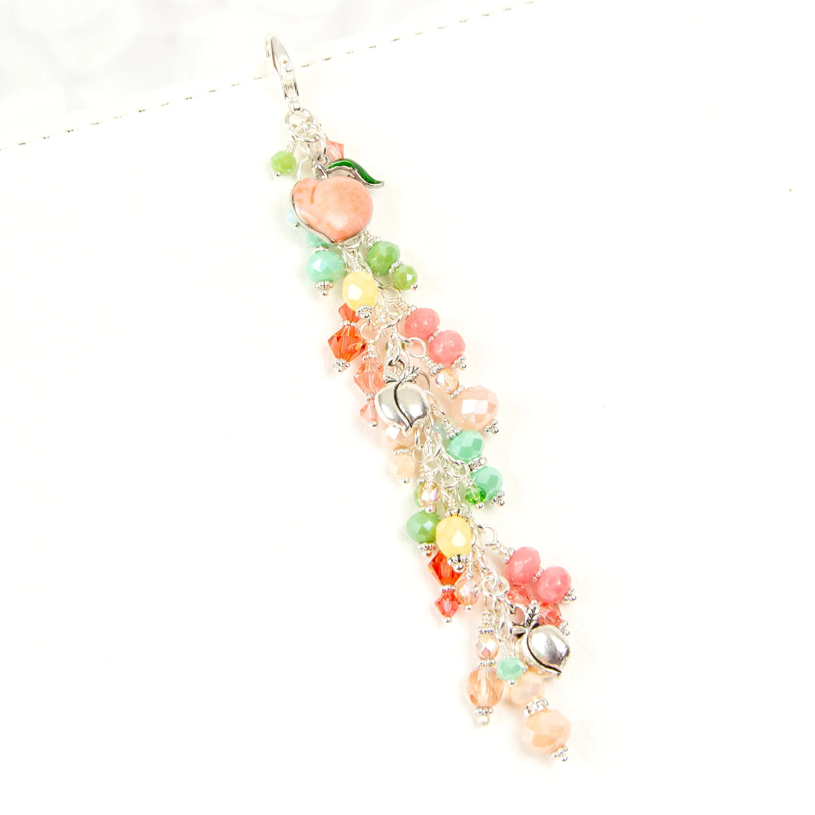 Peach Dangle Planner Charm