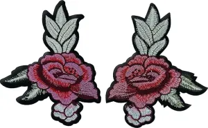 Pleasant Rose Design Patch