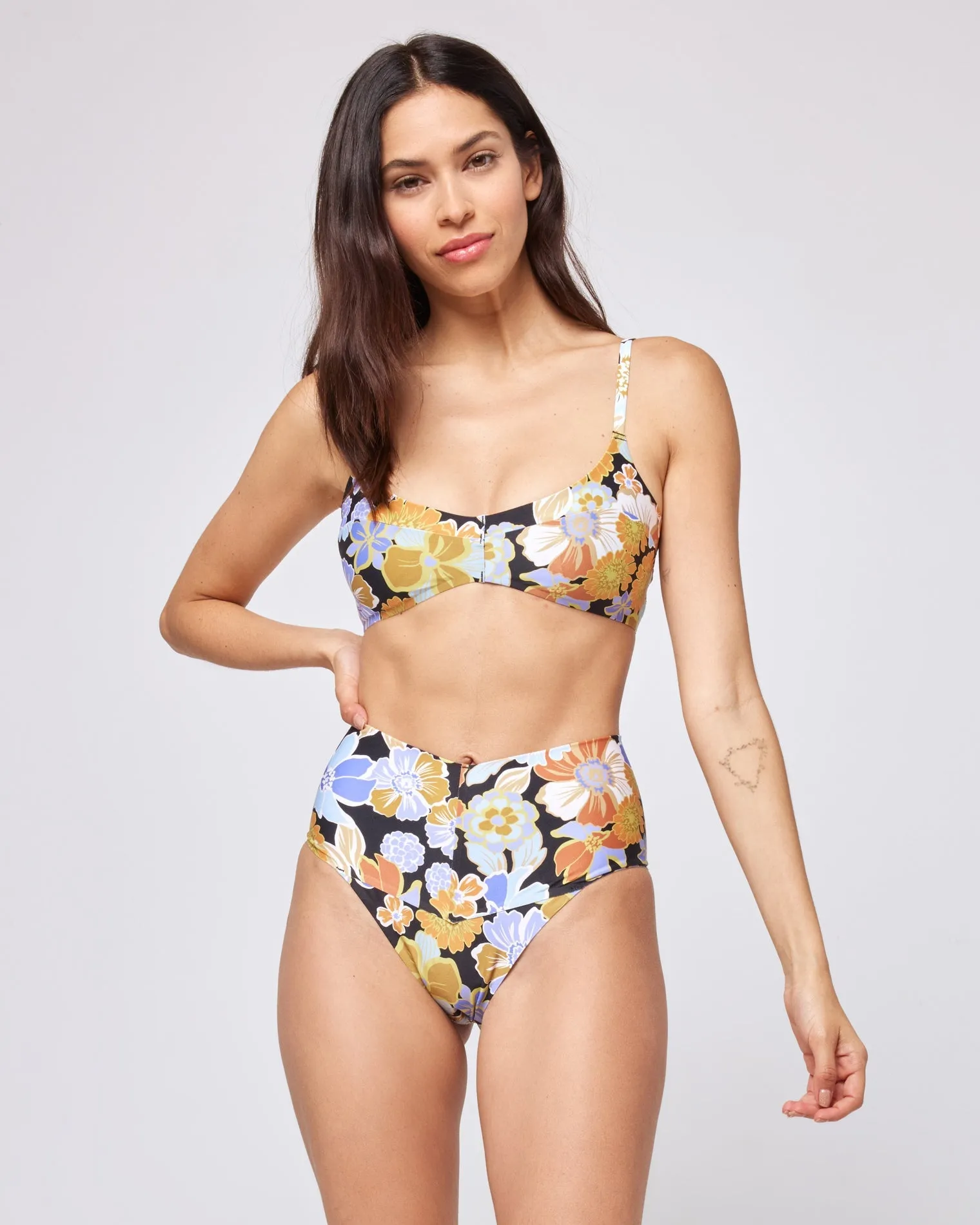 Printed Seamless Ry Bikini Bottom