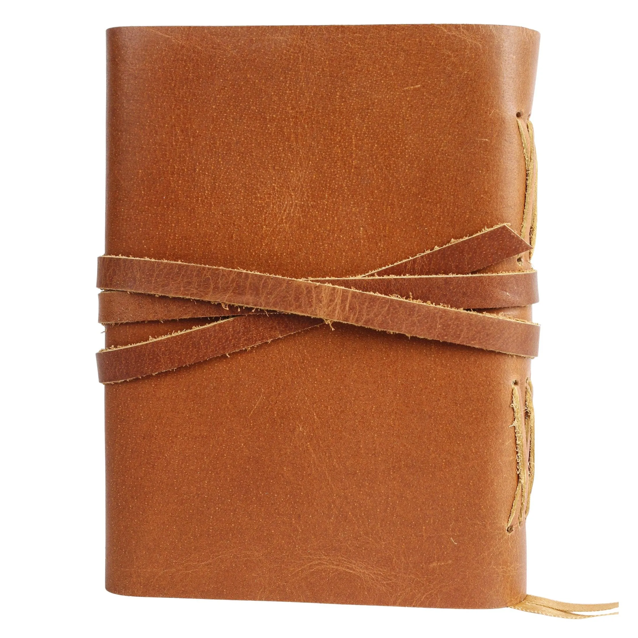 Products Handmade Leather Journal/Writing Notebook Diary/Daily Notepad for Men & Women Unlined Paper Medium