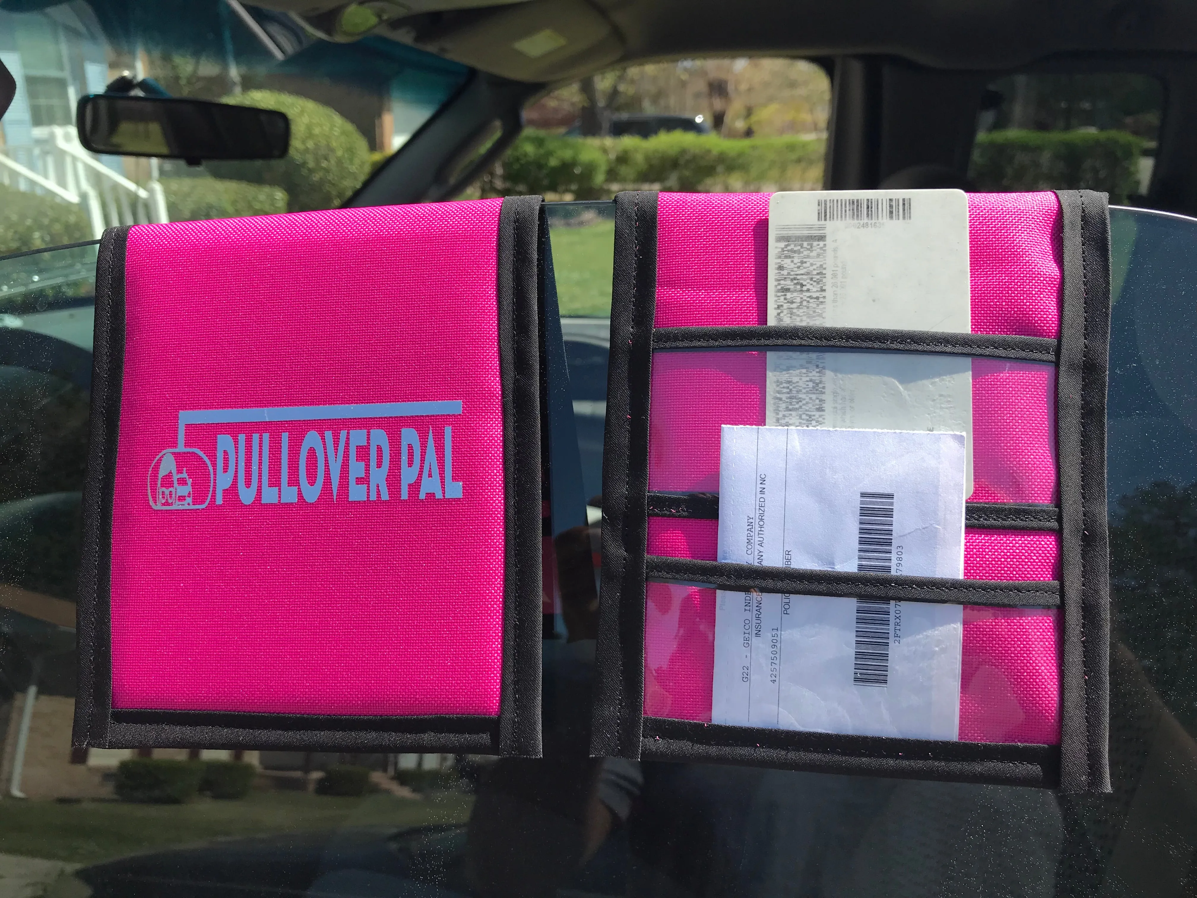 Pullover Pal Organizer - Hot Pink and Black