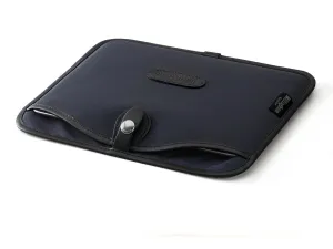 Tablet Slip - Black Canvas / Black Leather