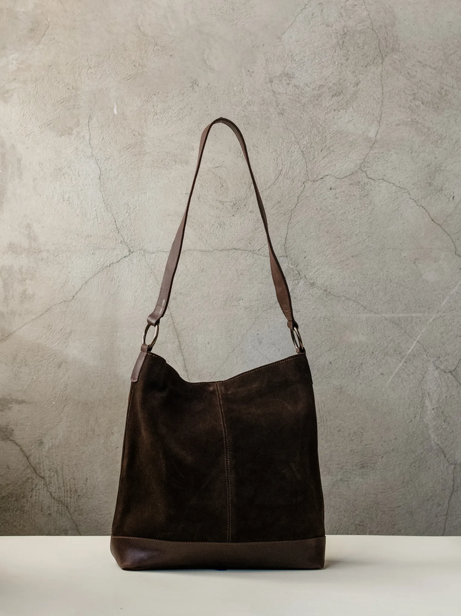 Talia Suede Tote