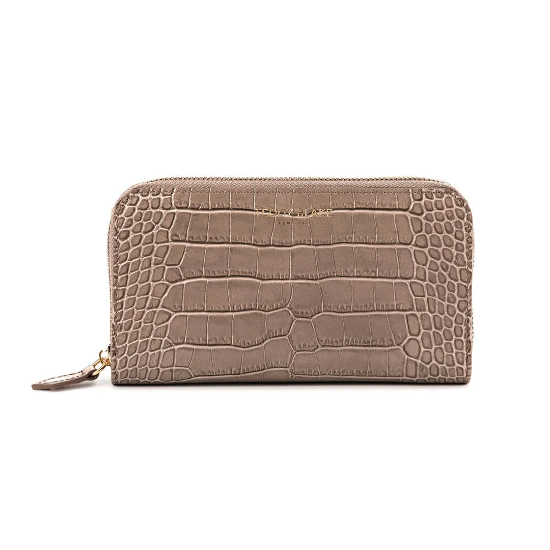 TB Zipwallet Croco - Beige