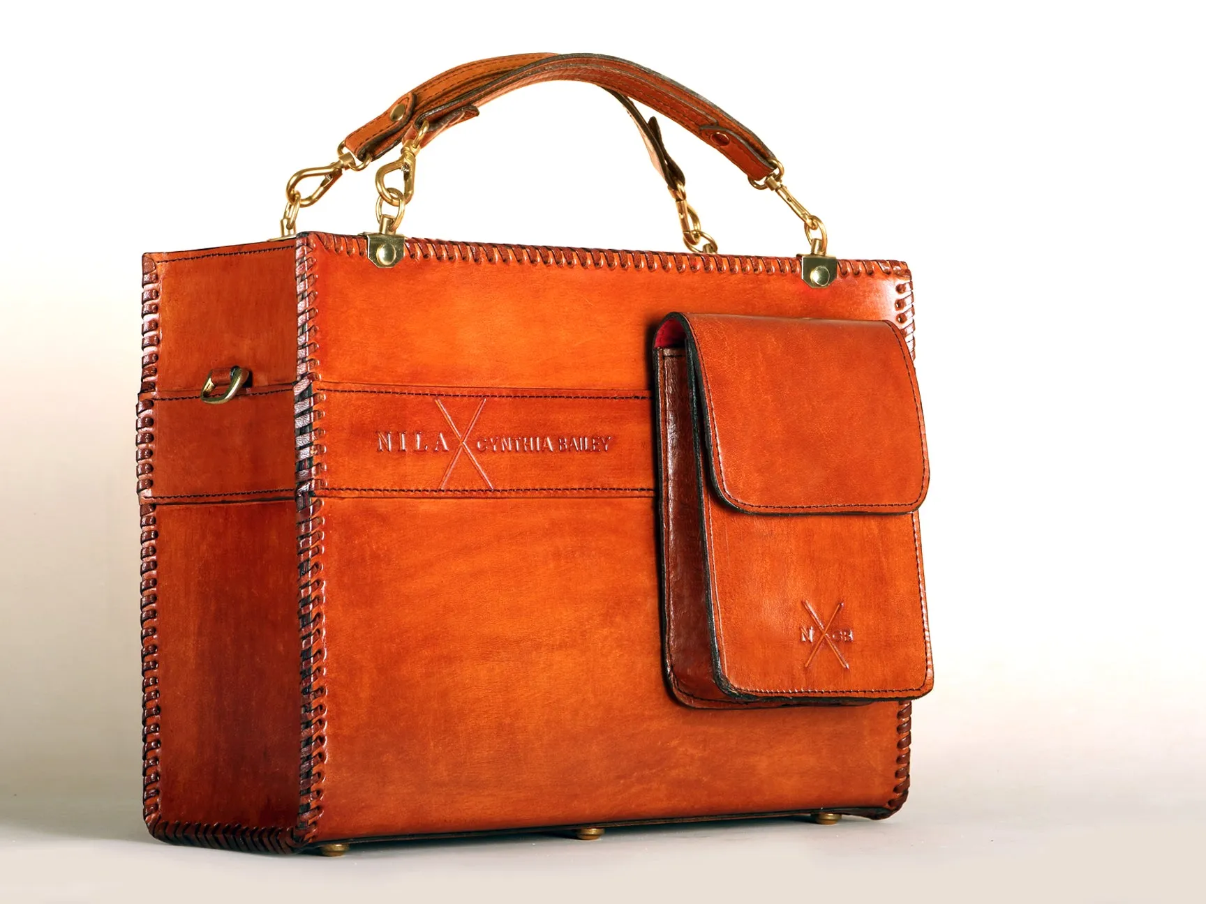 The Bailey Bag in Cognac