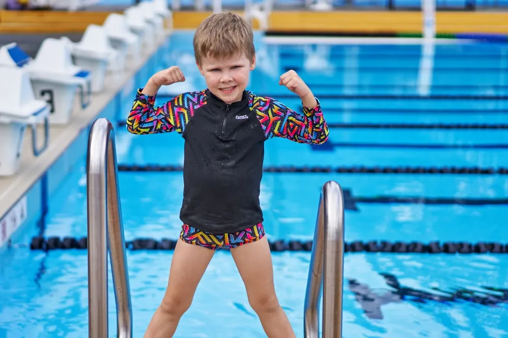 TODDLER BOYS BRAND GALAXY FUNKY TRUNKS