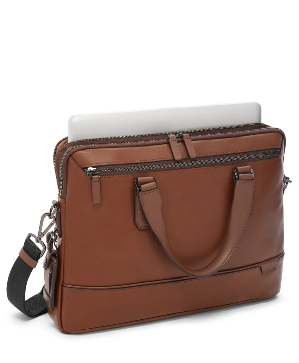 Sycamore Slim Leather Brief by Tumi - Enhanced Edition