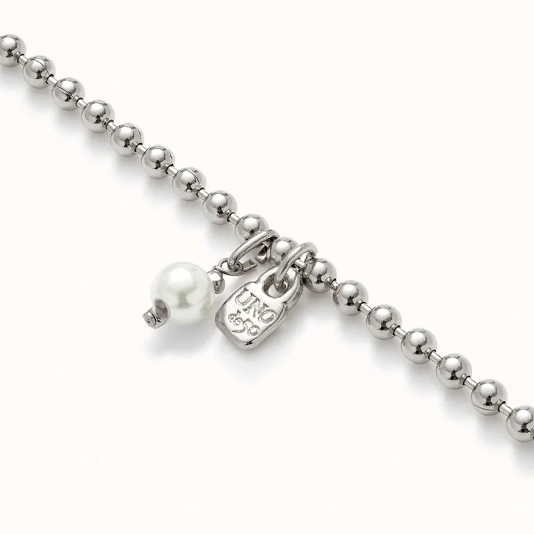 UNOde50 Ball Bracelet with Shell Pearl