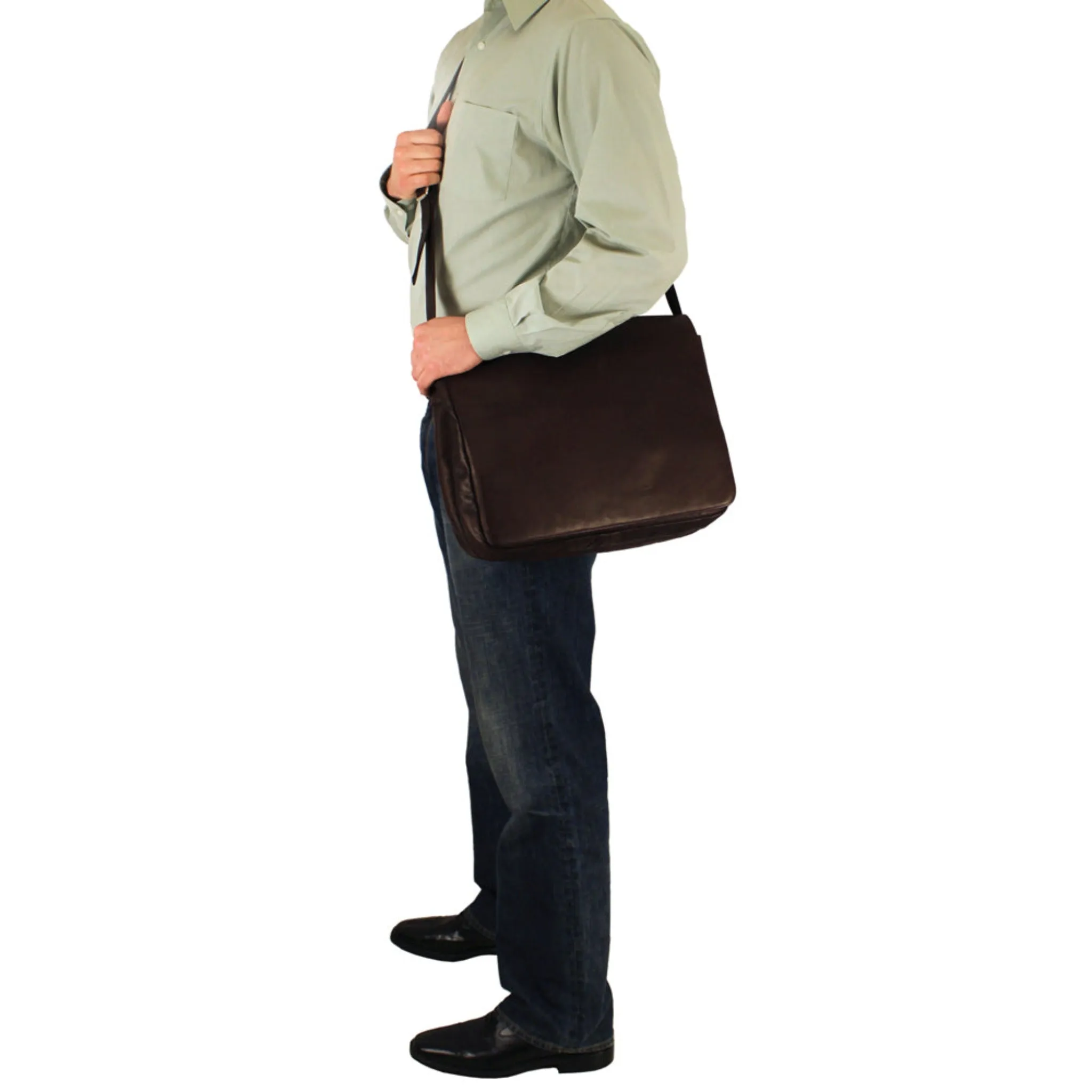 Yosemite Laptop Messenger Bag- Medium